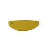 Traffic speed bump 'SLOWLY' 3 cm yellow end element