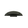 Traffic speed bump 'SLOWLY' 5 cm black end element