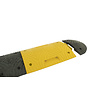Traffic speed bump 'SLOWLY' 5 cm black end element