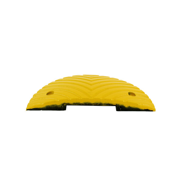  Traffic speed bump 'SLOWLY' 5 cm yellow end element