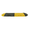 Traffic speed bump 'SLOWLY' 5 cm yellow end element