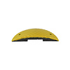 Traffic speed hump 'SLOWLY' 7 cm yellow end element