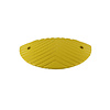 Traffic speed hump 'SLOWLY' 7 cm yellow end element