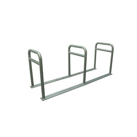  Bicycle rack with 3 loops and crossbar