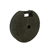 Rond voetstuk 25 kg - PVC