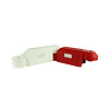 Lane separator VB chain - 165 x 600 mm with reflector - white