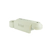 Lane separator VB chain - 165 x 600 mm with reflector - white