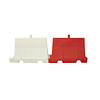 Stackable Jersey barrier EASY red 800 mm