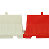 Stackable Jersey barrier EASY red 800 mm