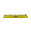 Traffic speed bump with teeth for one-way traffic