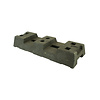 Construction fence base in recycled PVC - 16 kg -  (HERAS)