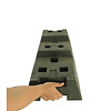 Bouwhekvoet in gerecycleerd PVC - 16 kg - (HERAS)