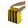 Portable temporary speed bump " Easyroll"