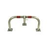 Parking bracket 'Stopblock' with cylinder lock + triangualar keys