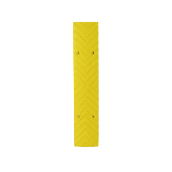  Bande rugueuse 500x100x15mm - jaune