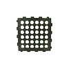 Recycled pvc grid mat - 490 x 490 x 50 mm
