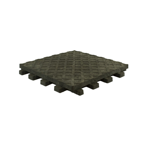  Recycled pvc floor tile - 490 x 490 x 50 mm