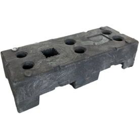  Socle pour clôtures de chantier - 22 kg