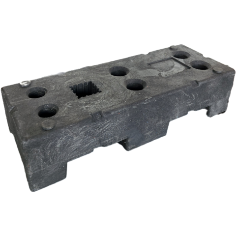 Socle pour clôtures de chantier - 22 kg
