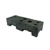 Construction fence base in recycled PVC - 22 kg -  (HERAS)