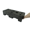 Bouwhekvoet in gerecycleerd PVC - 22 kg - (HERAS)