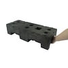 Construction fence base in recycled PVC - 22 kg -  (HERAS)