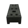 Construction fence base in recycled PVC - 22 kg -  (HERAS)