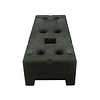 Socle pour clôtures de chantier en PVC recyclé - 22 kg -  (HERAS)