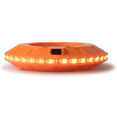 LED cone light 360°  orange (incl. € 0.08 BEBAT)(incl. Recupel)