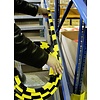 Protection d'angle en mousse 30x30 x 5000 x 8 mm - jaune/noir