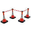 Skipper big set riemkegels - 27 meter - crowd control