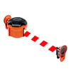 Skipper kit ramen - 9 meter - rood/wit - met Skipper zuignappen en XS afzetlinthouder