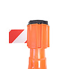 Enrouleur à sangle pour cône de signalisation 50 mm x 3 m - rouge/blanc