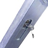 Parking bracket 'Stopblock' with cylinder lock + unique keys