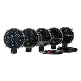 Set 5 signace warning led lights in a loop