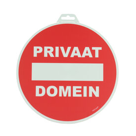  Panneau 'Privaat Domein'