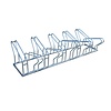 Double-sided bicycle rack Velo52 suited for 10 bikes