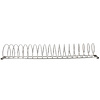 Bicycle stand spiral 'Velostand' - stainless steel