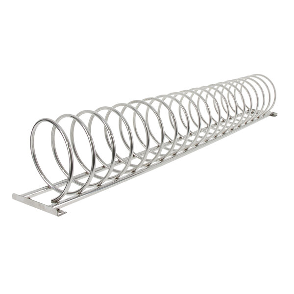  Bicycle stand spiral 'Velostand' - stainless steel