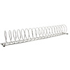 Bicycle stand spiral 'Velostand' - stainless steel