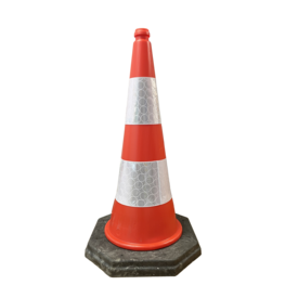  Traffic cone 75 cm 'ECO FOOT'