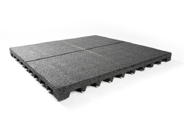 Rubber tegels