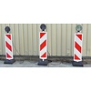 Set van 5 cascade signalisatielichten (verlopende lichten, klasse L8H EN 12352)
