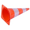 Traffic cone 75 cm PVC - highly flexible + Class 2