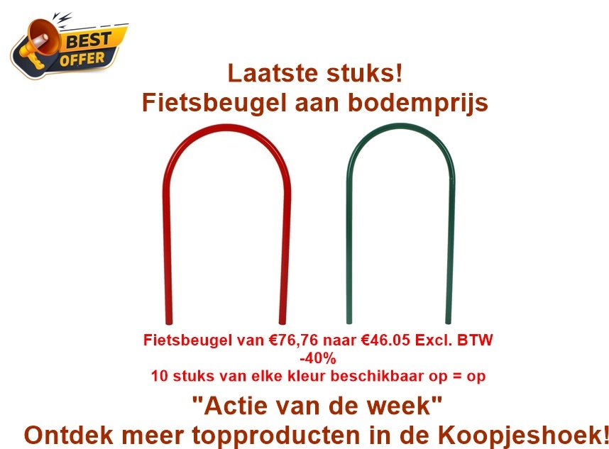 fietsbeugel actie