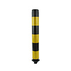 Flexible bollard FLEXPIN - black/yellow - 75 cm