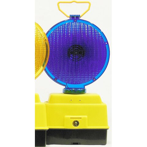 PROMO!! Lampe de signalisation STARFLASH 2000 - simple face - bleu