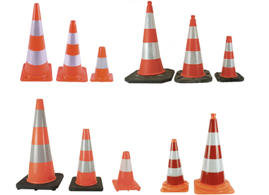 Verkeerskegels en pilonnen