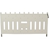 Barrière de chantier Euro 2 Barrier rouge-blanc - 1110 x 2150 mm + RA1 - Classe 1