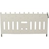 Werfhek Euro 2 Barrier - rood-wit - 1110 x 2150 mm + RA2 - Klasse 2
